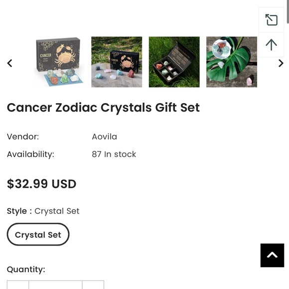 Cancer Zodiac Gift Set In Original Packaging NWT - Picture 2 of 4